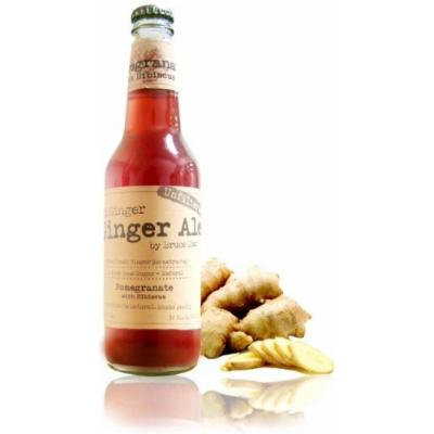 Bruce Cost Fresh Ginger Ale Pomegranate Hibiscus - Case of 12