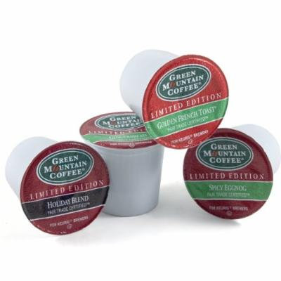 Green Mountain Holiday Coffee Variety Pack Keurig K-Cups, 96 Count