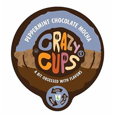 Crazy Cups Flavored Coffee, Peppermint Chocolate Mocha (22 count)