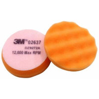 3M Finesse-it Buffing Pad 02637, Hook-and-Loop Attachment, 3-3/4