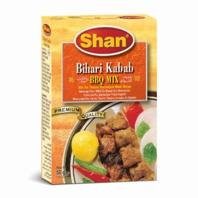 Shan Bihari Kabab BBQ Mix - 50 Gms X 6 Pcs