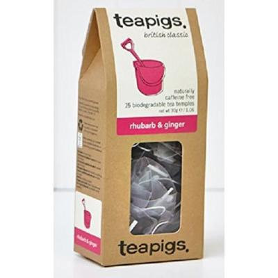Teapigs Rhubarb and Ginger Tea 15 Bags