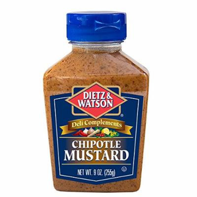 Dietz & Watson, Deli Compliments, Chipotle Mustard, 9oz Bottle (Pack of 2)