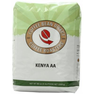Coffee Bean Direct Kenya AA, Whole Bean Coffee, 5-Pound Bag