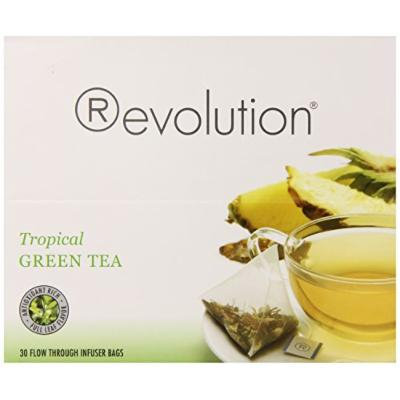 Revolution Tea Tropical Green Tea, 30 Count