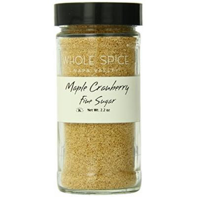 Whole Spice Maple Cranberry Fine SugarJar, 2.2 Ounce
