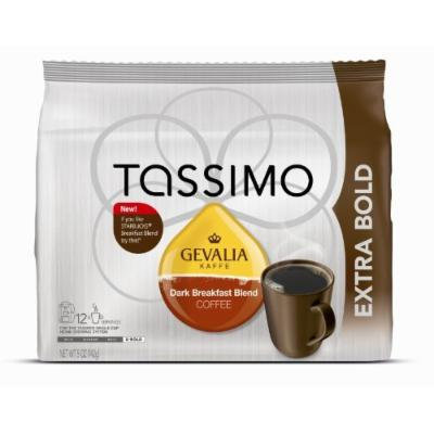 Gevalia Dark Breakfast Blend, 12-Count T-Discs for Tassimo Coffeemakers(Pack of 2)
