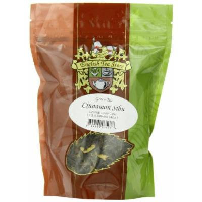 English Tea Store Loose Leaf, Cinnamon Sibu Tea Pouches - 4oz, 4 Ounce