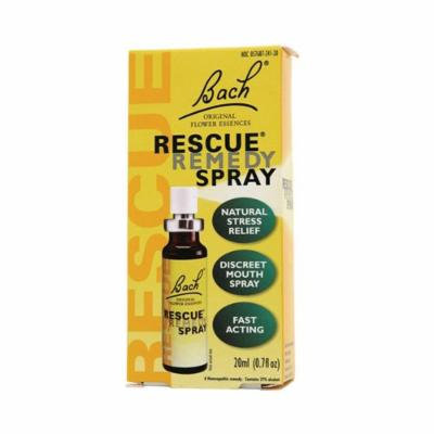 New - Bach Flower Remedies Essences Rescue Remedy Spray Original Flower - 0.7 fl oz