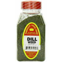 Marshalls Creek Spices Dill Weed Freshly Packed in Large Jars, 3 Ounce (Pack of 12)