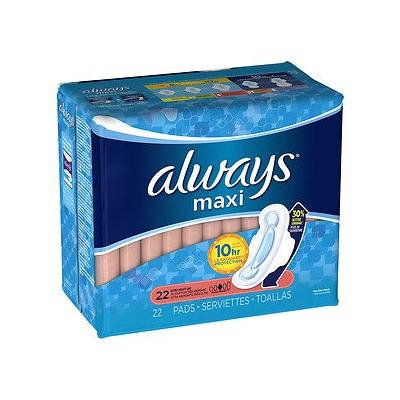 Always Maxi Pads Extra Heavy Day with Flexi-Wings