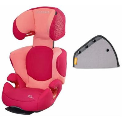 Maxi-Cosi Rodi AP Booster Car Seat with Seat Belt Adjuster, Rose