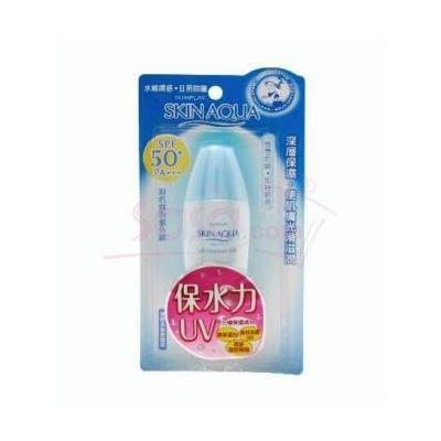 Mentholatum Sunplay Skin Aqua Sunscreen SPF 50+ Pa+++ Uv Moisture Milk-blue