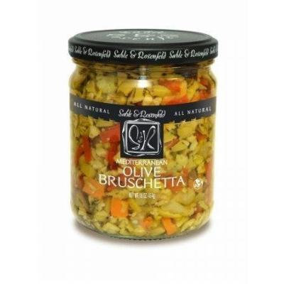 Sable and Rosenfeld Spicy Olive Bruschetta, 16 Ounce
