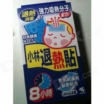 Kobayashi Fever Cooling Gel Pad - 6 sheets for Children