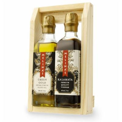 Melina's Vinegar Mini Gift Set, Green Gold and Kalamata