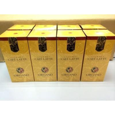 8 Boxes Organo Gold Gourmet Cafe Latte with Ganoderma Lucidum Extract + Free 8 Sachets Ganocafe 3 in 1 Coffee