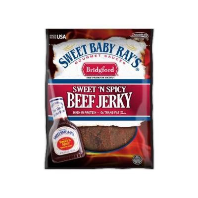 Bridgford Sweet Baby Ray's Sweet 'N Spicy Beef Jerky, 6 Pack