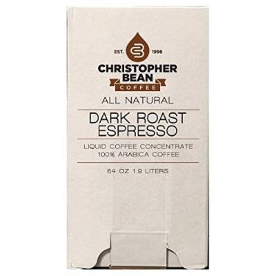 Dark Roast Espresso Cold Brew Or Hot Liquid Coffee Concentrate 64 Ounce Bag In Box With Shcolle Connector