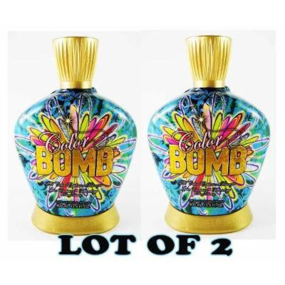 LOT OF 2 Designer Skin Colorbomb Color Bomb - 12x Color Explosion Bronzer 13.5 Oz