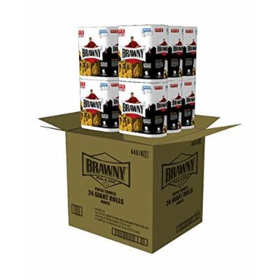 Brawny Super Size Value Package Giant Roll Paper Towel, White, 48 Giant Rolls