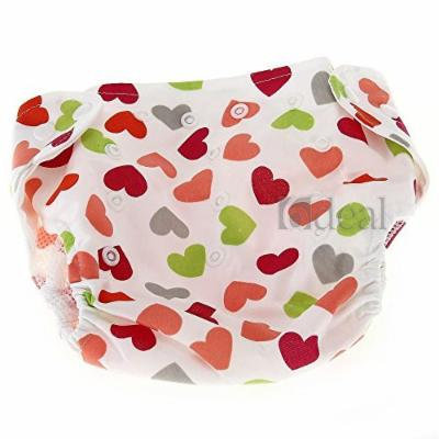 Baby Infant Diaper Nappy Cover Cat Hearts Pattern Leakproof