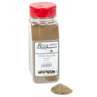 Regal Herbs, Spices, Seasoning 8 ounce (Fine Ground Black Pepper)