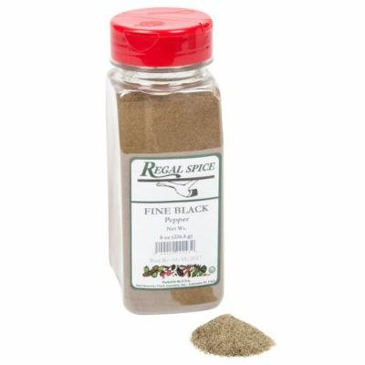 Regal Herbs, Spices, Seasoning 8 ounce (Fine Ground Black Pepper)