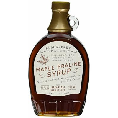 Maple Praline Syrup, Contains SUGAR, 12 oz Bottle