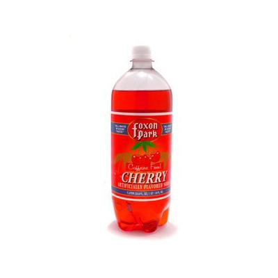 Foxon Park, Cherry Soda, 1 Liter Bottle (Case of 12)