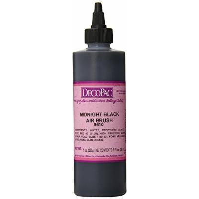 DecoPac Airbrush Color, Midnight Black, .6 Pound