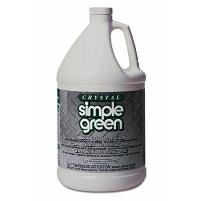 Simple Green 0610000619128 Crystal Industrial Cleaner and Degreaser in 1 gal Bottles (Pack of 6)