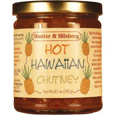 Hunter & Hilsberg Hot Hawaiian Pineapple Chutney, 9 Ounce