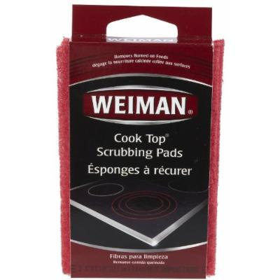 Weiman Cook Top Scrubbing Pads, 3 Pads Each (Pack of 3)