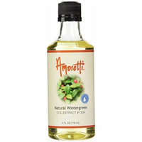 Amoretti Natural Wintergreen Extract, 4 Fluid Ounce