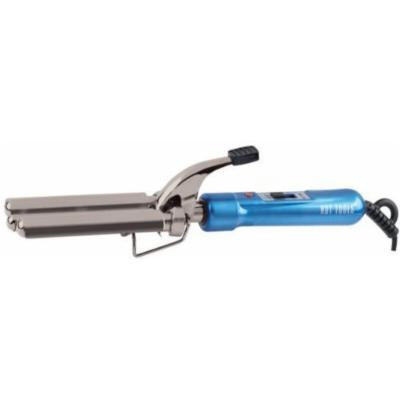 Hot Tools Blue Ice Titanium 3 Barrel Waver with Patented Pulse Technology and Fold Away Safety Stand