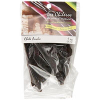 Los Chileros Chile Ancho, Whole, 1 Ounce (Pack of 6)