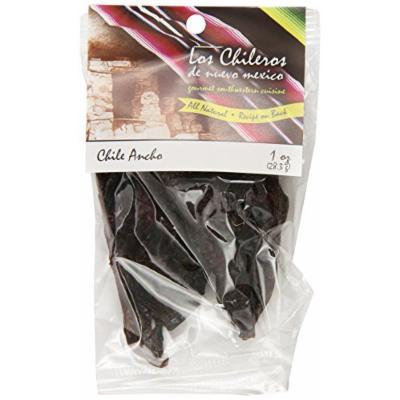Los Chileros Chile Ancho, Whole, 1 Ounce (Pack of 6)
