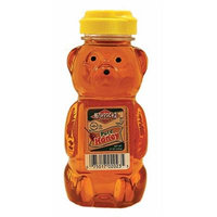 MISHPACHA Honey - Squeeze Bear, 12-Ounce Bottles (Pack of 3)