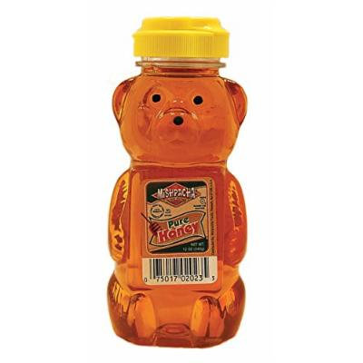 MISHPACHA Honey - Squeeze Bear, 12-Ounce Bottles (Pack of 3)