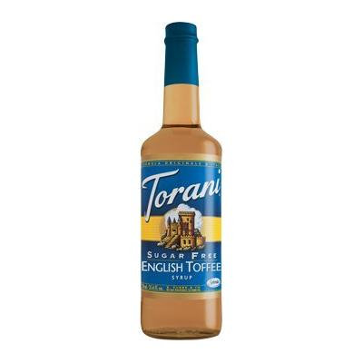 Torani Sugar Free English Toffee 750 mL (pack of three)