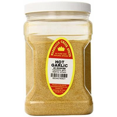 Marshalls Creek Spices Family Size Hot Garlic Seasoning, 40 Ounce