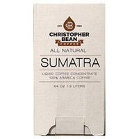 Sumatra Cold Brew Or Hot Liquid Coffee Concentrate 64 Ounce Bag In Box With Shcolle Connector