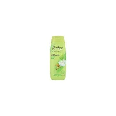 Feather Nature Plus Mild Rice Milk & Wheat Germ Shampoo 380 Ml 1 Bottle