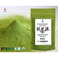 Ryu Mei Japanese Organic Matcha Green Tea Powder, 6.5oz Refill Eco Friendly Pack