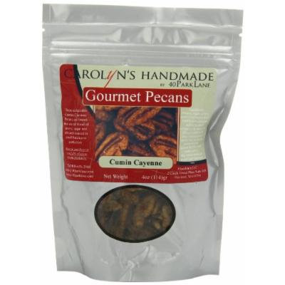 Carolyn's Handmade Gourmet Platinum Snack Bag, Cumin Spicy Cayenne Pecans, 4 Ounce