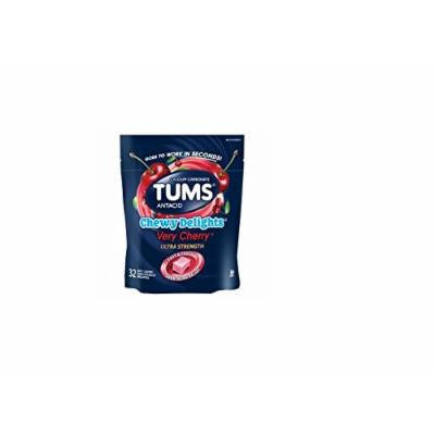 Tums Chewy Delights, Very Cherry 32 ea Pack of 3