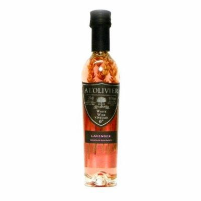 A L'Olivier Lavender Infused White Wine Vinegar, 8.3 oz