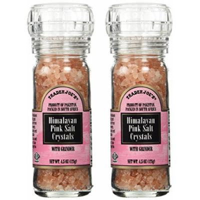 Himalayan Pink Salt Crystals with Built in Grinder 2 Pack