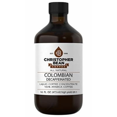 Decaffeinated Cold Brew Or Hot High Yield Liquid Coffee Concentrate 16 Ounce Bottle